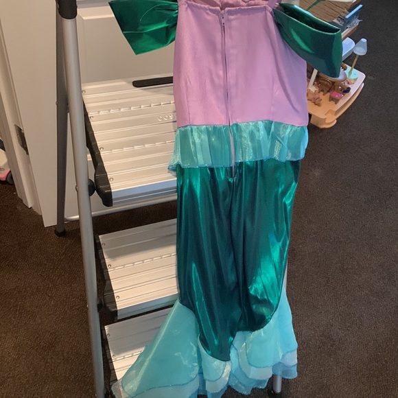 Disney Little Mermaid Halloween Costume or Dress-up Sz 6-8 - Picture 6 of 8
